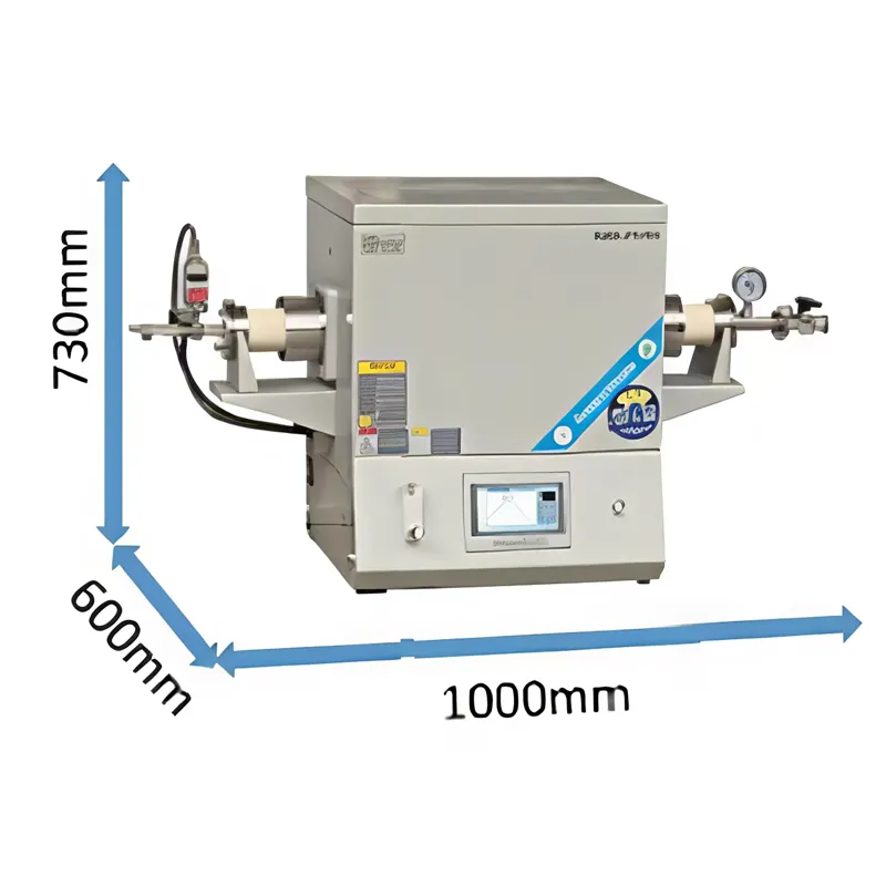 Трубчатая печь высокотемпературная с поддержанием давления NBD-T1700-80TI (2)